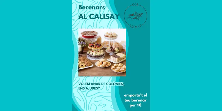 El Cor Tiamat torna a organitzar els berenars al Calisay per recaptar fons per les colònies d’estiu