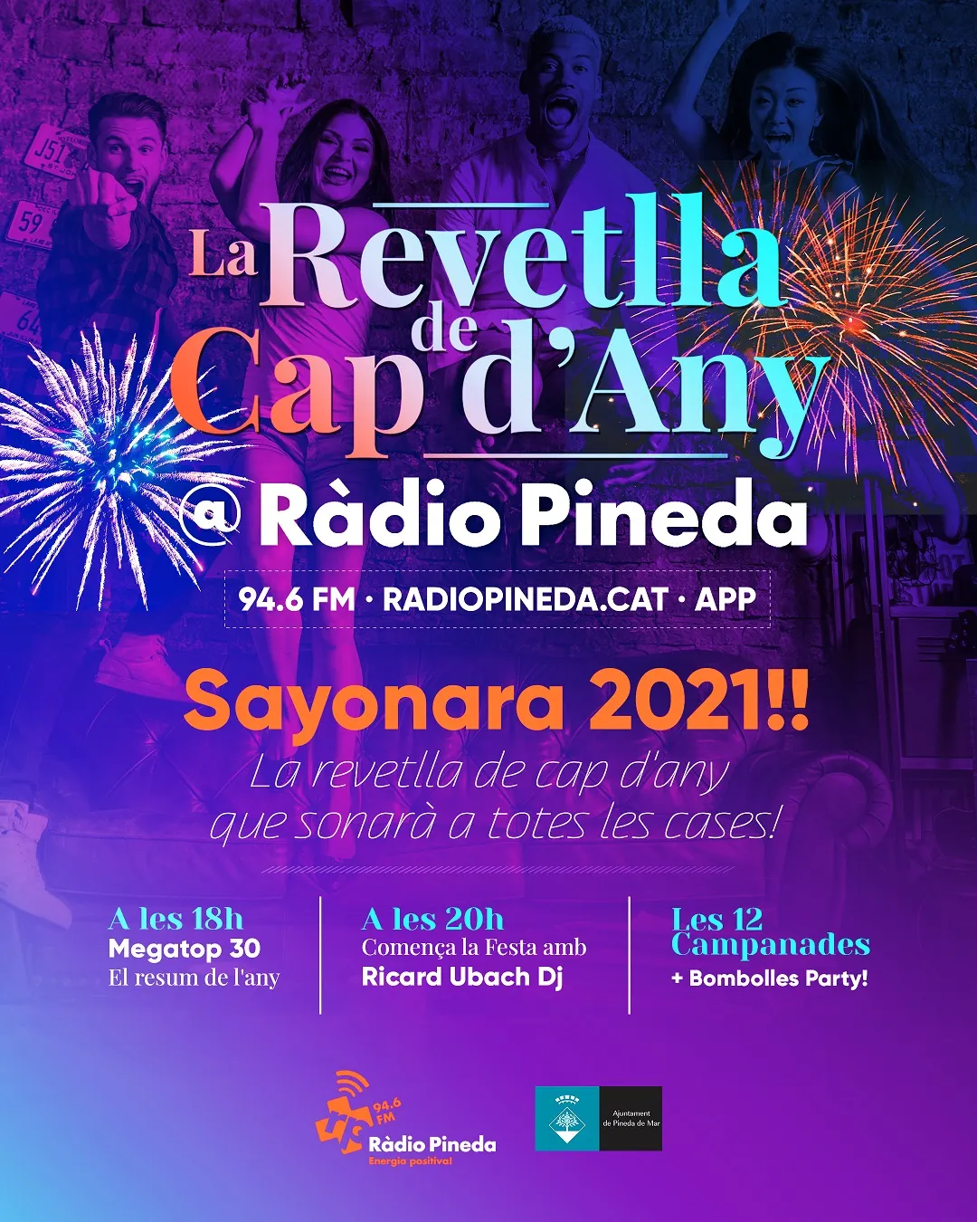 Sayonara 2021 i benvigut 2022 amb Ràdio Pineda
