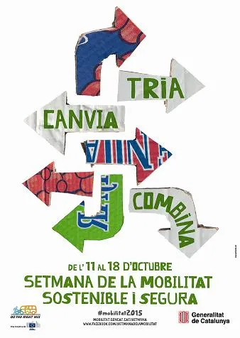 Caminades per a escolars, activitat de la Setmana de la Mobilitat Sostenible