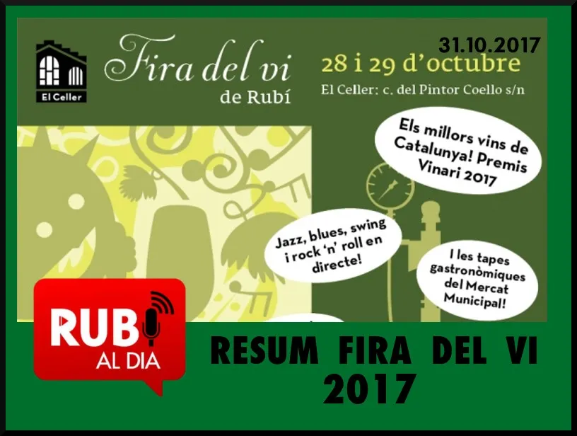 Marià Rosàs fa una valoració de la Fira del Vi
