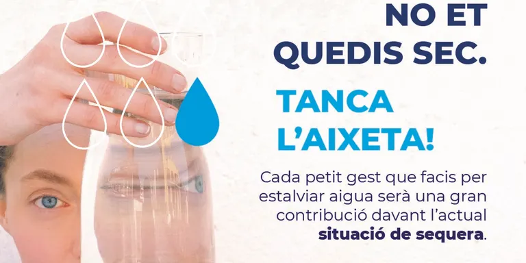 Comaigua demana un ús responsable de l’aigua davant la situació d’escassetat d’aquest estiu
