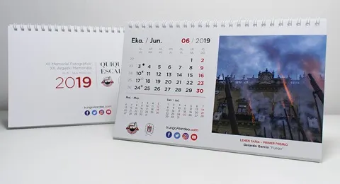 EL CALENDARIO DEL ALARDE 2019 YA ESTÁ A LA VENTA