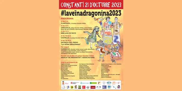 Tot a punt per a una nova edició de la festa #laveïnadragonina