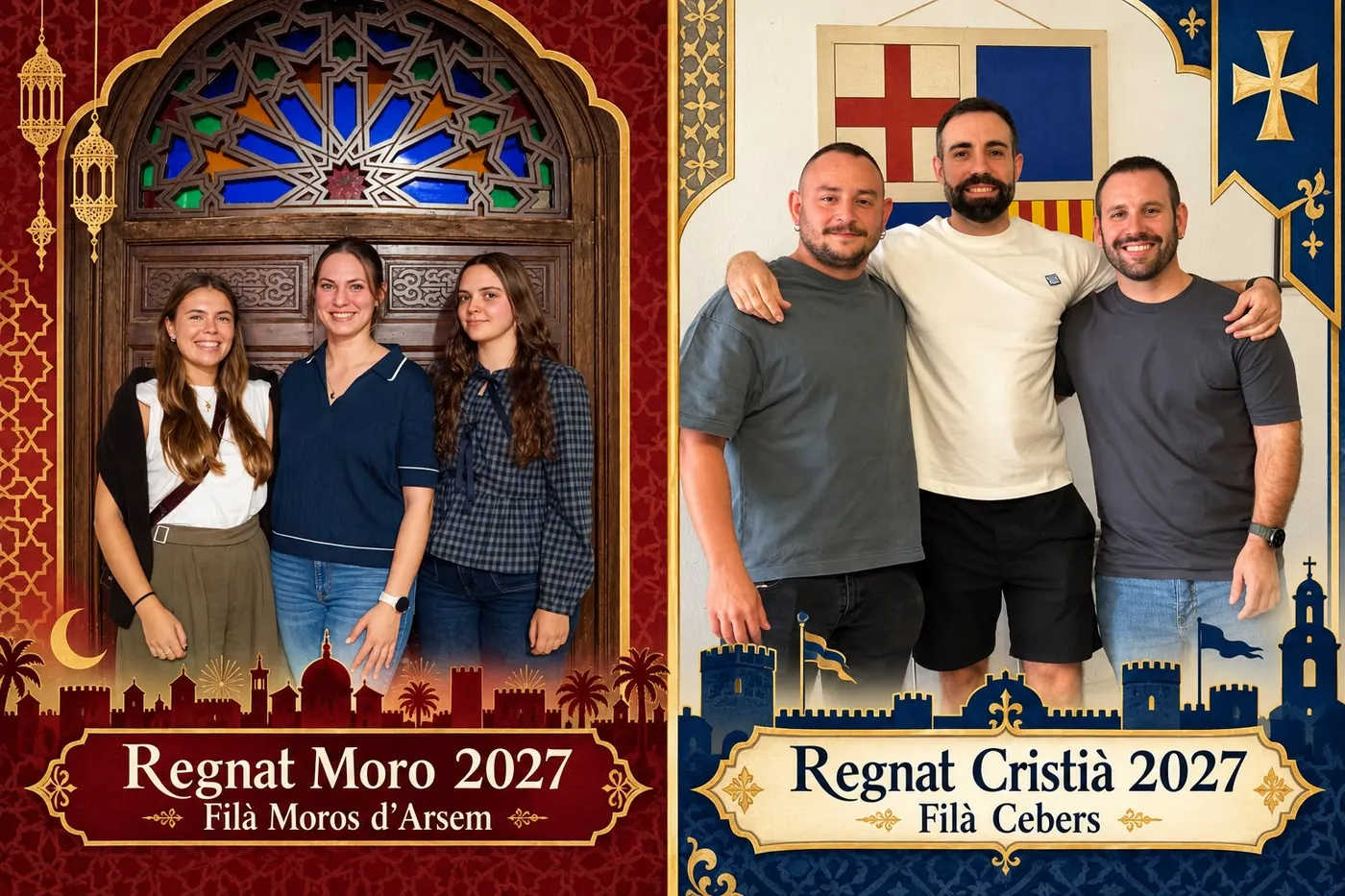 Andrea Junquera, Reina Mora 2027, i Paco Martínez, Rei Cristià 2027, protagonistes a Ràdio Altea