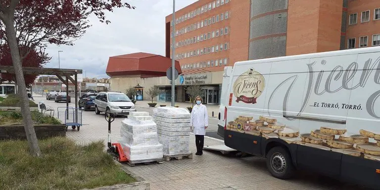 Torrons Vicens repartirà barres de torró al personal sanitari de tot Catalunya