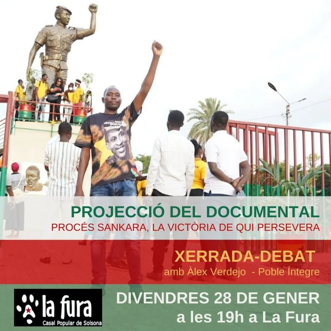 La Fura projecta un documental sobre el procés revolucionari de Burkina Faso