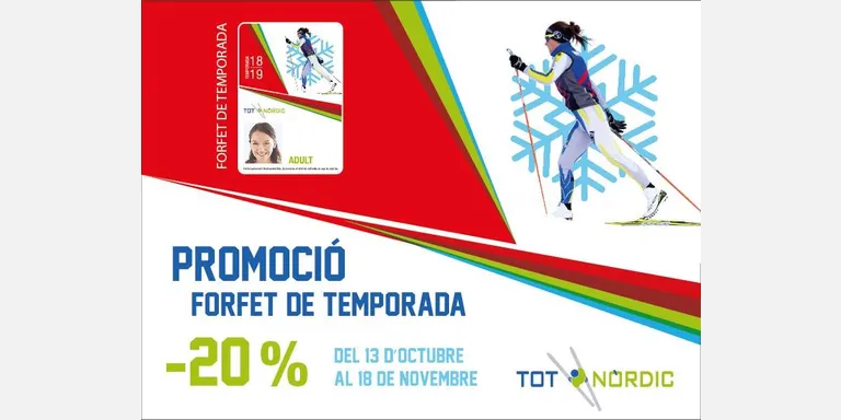 A la venda els forfets de temporada de Tot Nòrdic