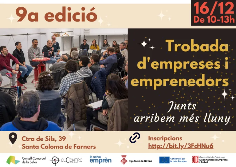 Arriba a Farners la 9ª trobada d'empreses i emprenedors