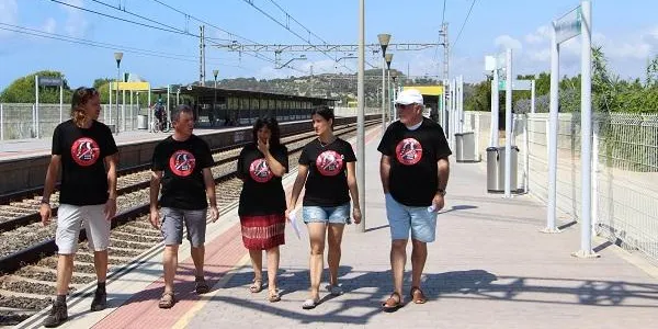 La plataforma SOS Baix Gaià es constitueix per mostrar el seu rebuig al tercer fil ferroviari