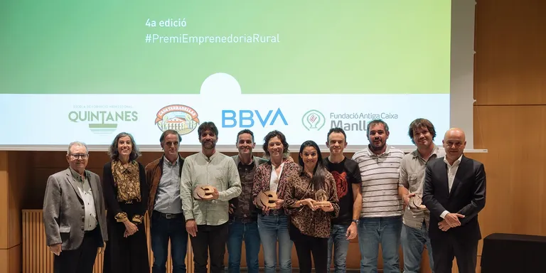 DPagès rep el primer Premi Emprenedoria Rural