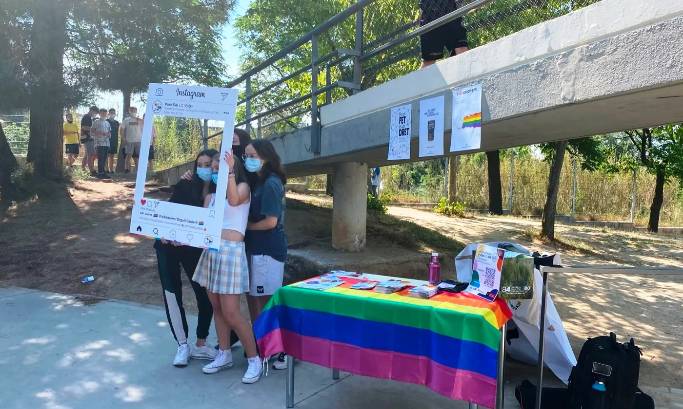 El Punt SAI-LGTBIQ+ de Caldes es donarà a conèixer als instituts del municipi
