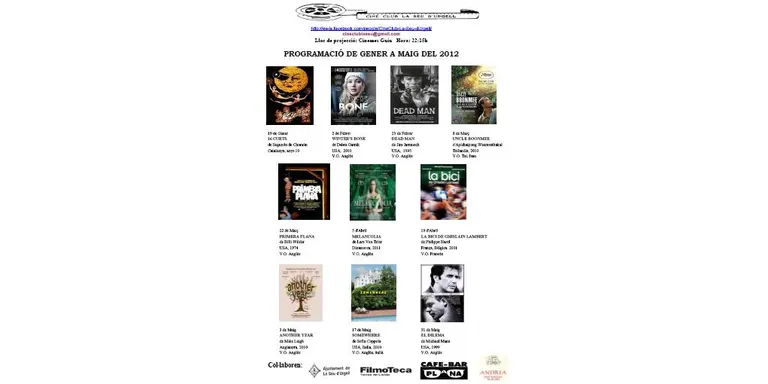 El Cineclub de la Seu s'adhereix a la Federació Catalana de Cineclubs