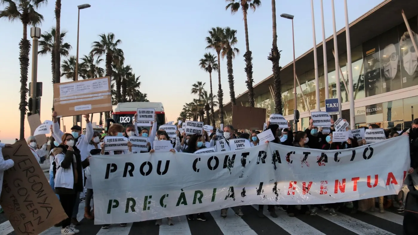 Mari Luz Talavera, infermera del CAP Joan Mirambell: "Les infermeres hem estat al peu del canó durant la pandèmia i hem estat invisibles"