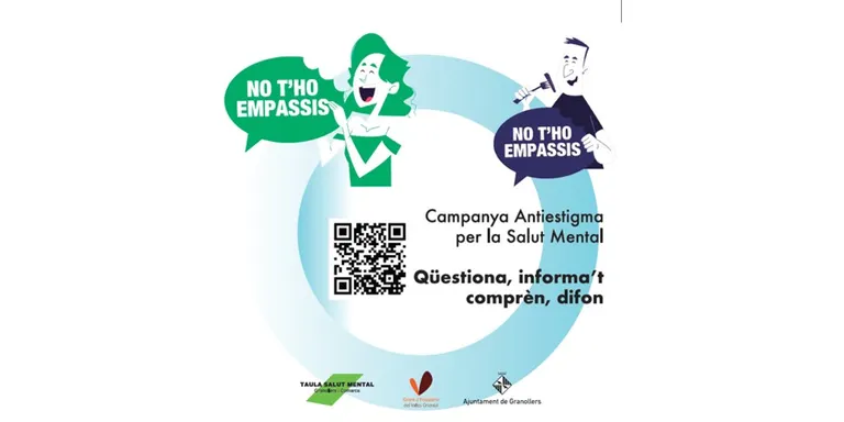 Entitats i administracions de la comarca impulsen la segona edició de la campanya antiestigma vers la salut mental ‘No t’ho empassis’