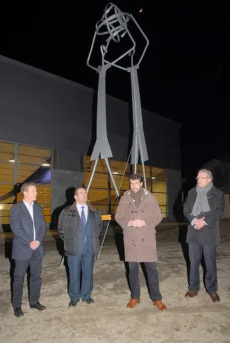 Escultura 'Ciutat del Bàsquet 2014' - Inauguració