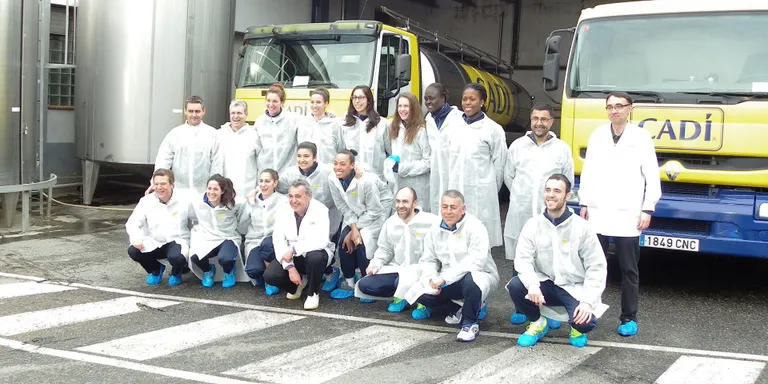 Visita del Sedis Bàsquet a la Cooperativa Cadí
