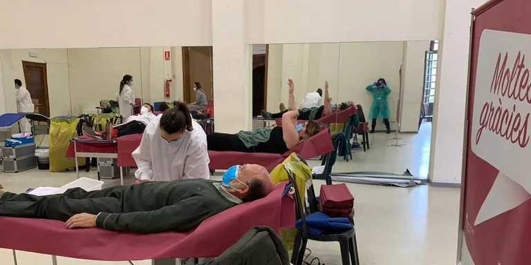 A la darrera campanya de donació de sang a Pineda es van aconseguir 78 donacions i 6 nous donants