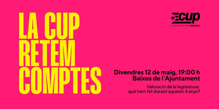 Els partits solsonins encaren la recta final de la precampanya