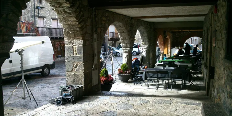Rodatge d'un espot internacional a la Cerdanya