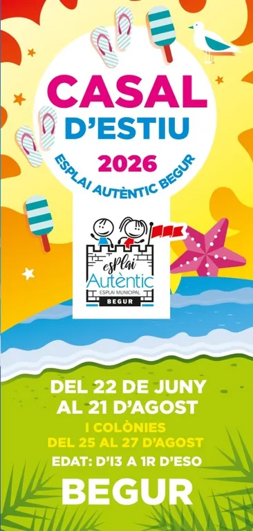 L’Esplai Autèntic de Begur obre inscripcions per a un Casal d’Estiu ple d’activitats i convivència