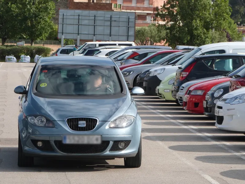 L'aparcament de l'Escardívol, un dels més concorreguts de la ciutat, disposa de prop de 400 places