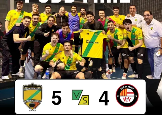 Victòria in extremis de la Penya Verdaguer en la visita del Mollet (5-4) per continuar la ratxa inicial i mantenir el lideratge de la lliga
