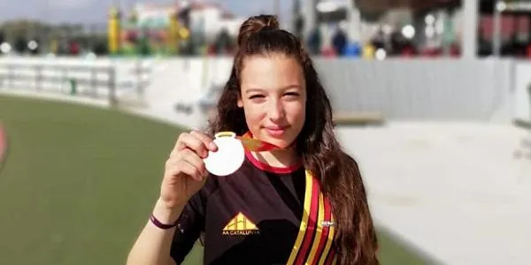Aina Calbó es proclama campiona en el Campionat de Catalunya de proves combinades sub16