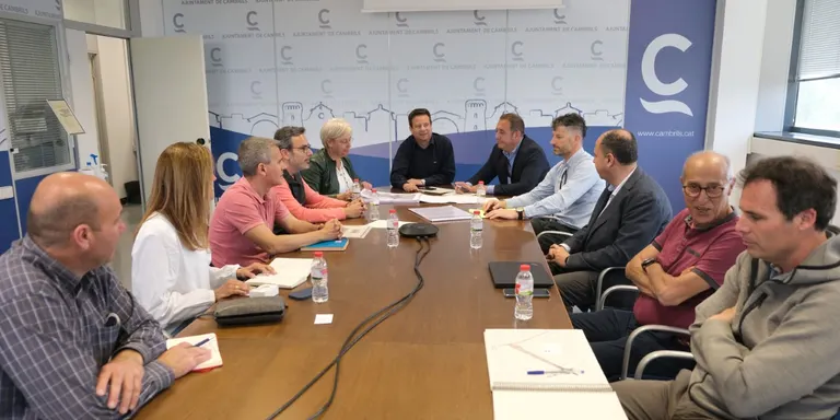 Compte enrere per la construcció de la rotonda que connectarà amb la futura avinguda de l’Esport