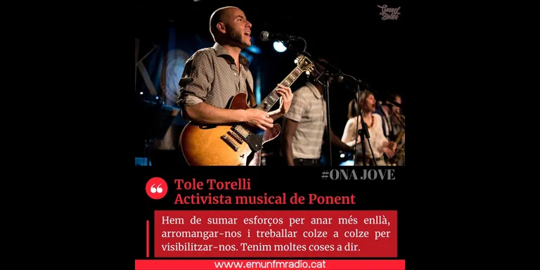 #ONAJOVE amb Tole Torelli
