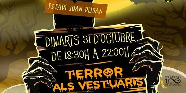 El CE Altafulla ofereix un any més el seu particular túnel del terror