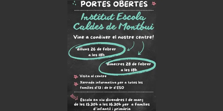 L'Institut Escola Pic del Vent - El Calderí afrontarà el curs 2024/2025 amb total normalitat, tot i les obres que començaran aquest estiu en les seves instal·lacions
