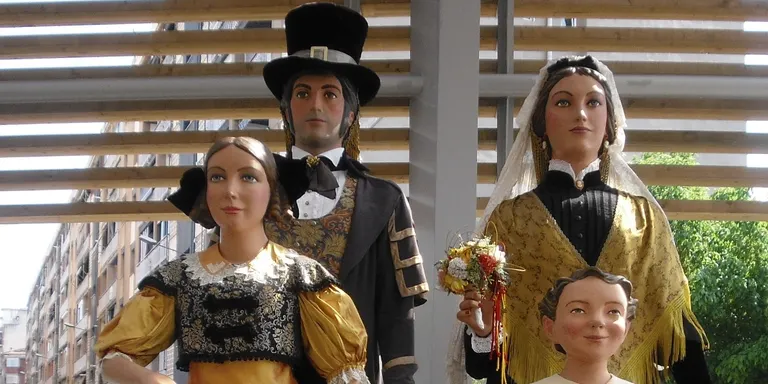 Els Gegants de Rubí participen a la Mercè