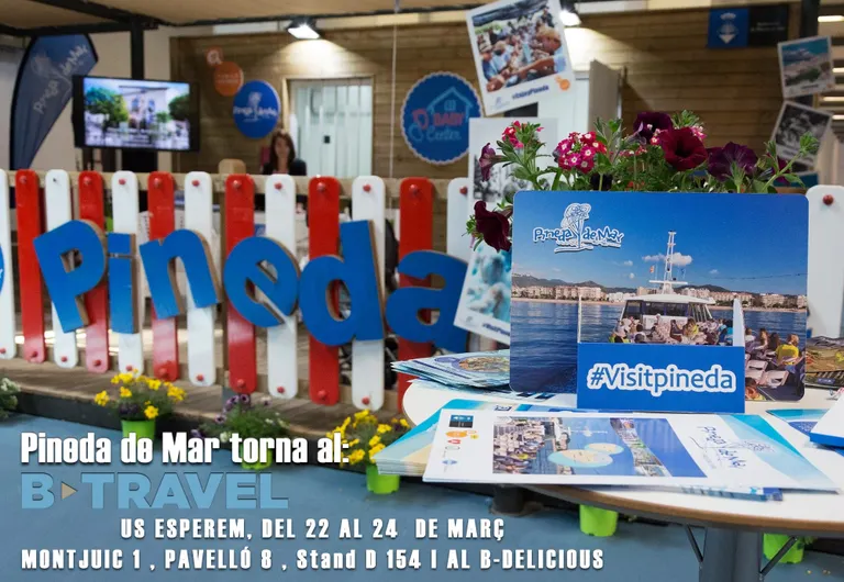 Pineda de Mar, present a la fira B-Travel i B-Delicious