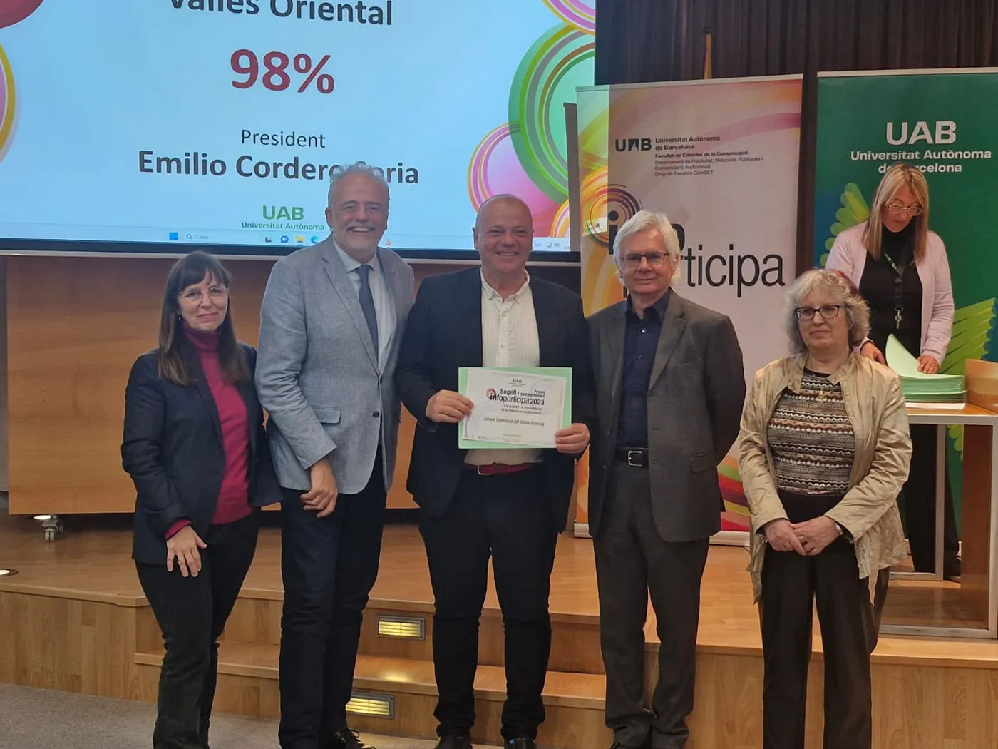 El Consell Comarcal, torna a aconseguir el Segell Infoparticipa a la transparència