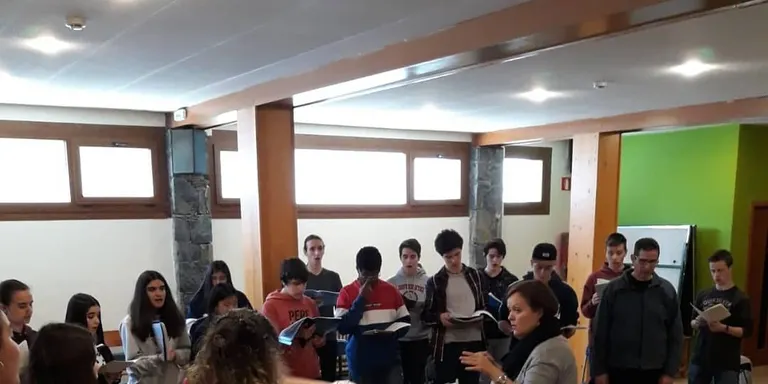 Berga acull el Concert de Setmana Santa ofert pels cors del Conservatori de Música dels Pirineus