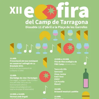 L'Ecofira del Camp de Tarragona presenta la dotzena edició