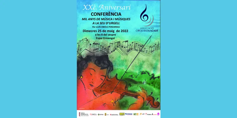Lluís Obiols ofereix la conferència 'Mil anys de música i músiques a la Seu d'Urgell'