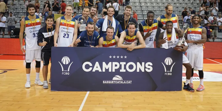El MoraBanc Andorra es proclama campió de la Lliga Catalana masculina de bàsquet
