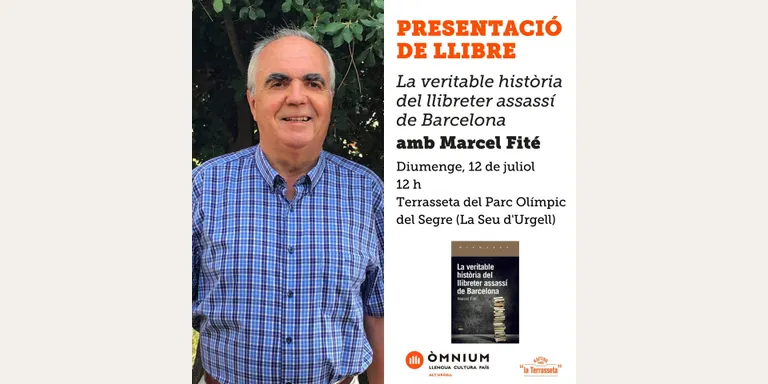 Marcel Fité presenta a la Seu d'Urgell 'La veritable història del llibreter assassí de Barcelona'