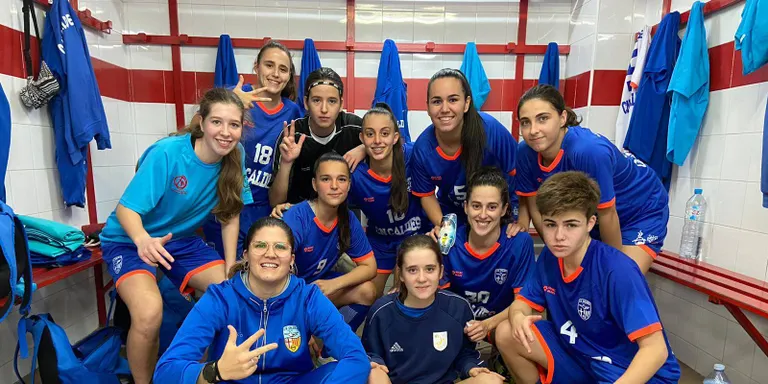 Inici espectacular de lliga del CN Caldes de futbol sala femení i del CF Caldes, tots dos amb ple de victòries