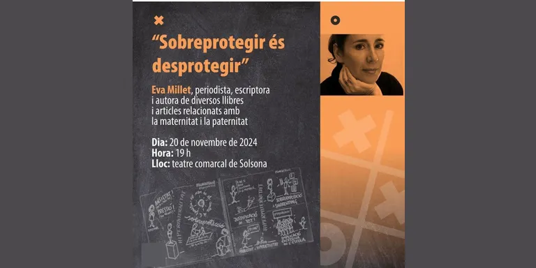 La periodista i escriptora especialitzada en criança Eva Millet enceta demà el cicle de xerrades per a famílies "Tres en ratlla"