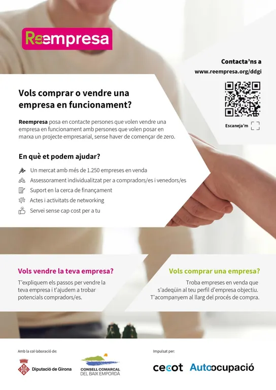 Begur dona a conèixer el servei Reempresa per facilitar el relleu dels negocis locals