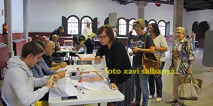 Un 64,55% dels arenyencs censats ha votat a les 18:00h