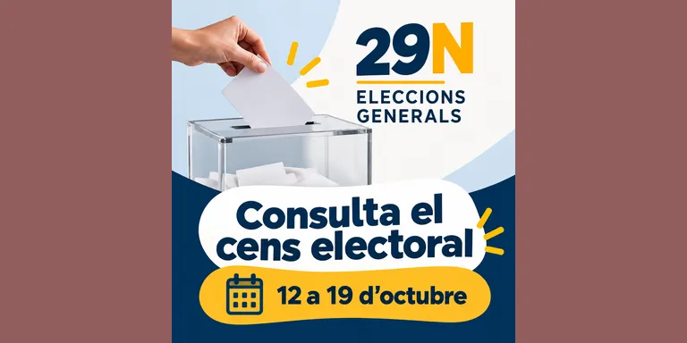 Oberta la consulta del cens electoral de Cubelles pel 29N