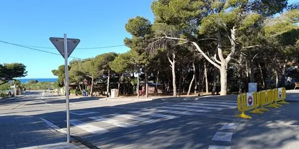 Es talla la circulació en un tram del carrer Alcalde Pijuan per uns treballs a la via
