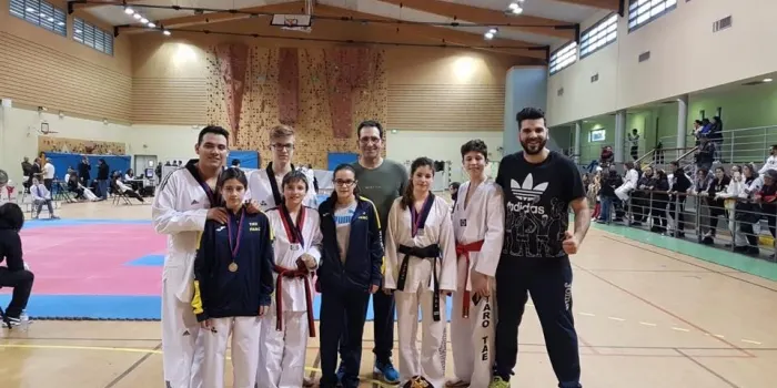 Jaume Niño, medalla d’or en el torneig internacional de Taekwondo a Brignoles