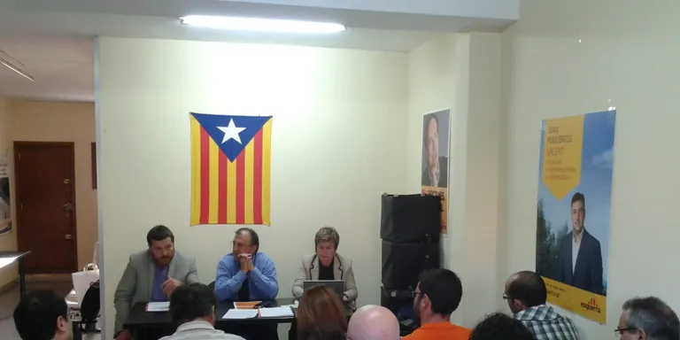 Trobada a la Seu entre diputats d'ERC i càrrecs electes de l'Alt Pirineu