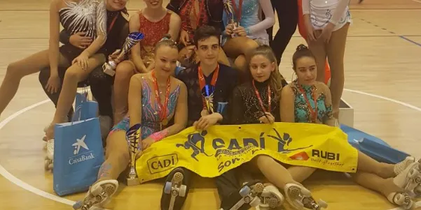 Bons resultats del CHPA Cadí en el Campionat Provincial de Patinatge Artístic de Tremp