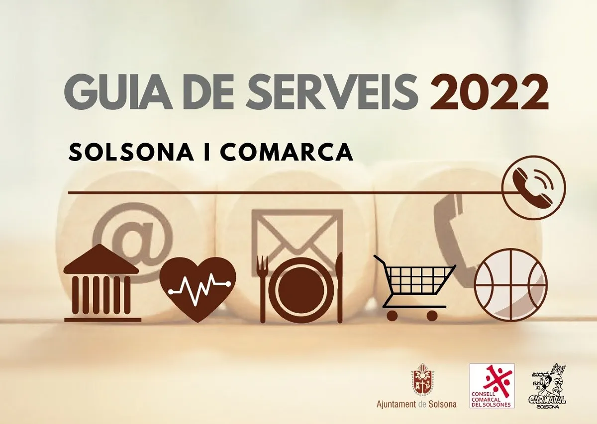 La nova Guia de Serveis de Solsona i Comarca, disponible a partir de dilluns
