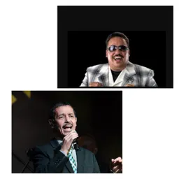 Los megaclásicos de la salsa especial cara a cara Eddie Santiago vs David Pavon - episode art